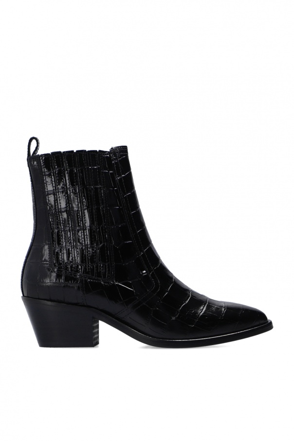 Low rise ankle boots best sale